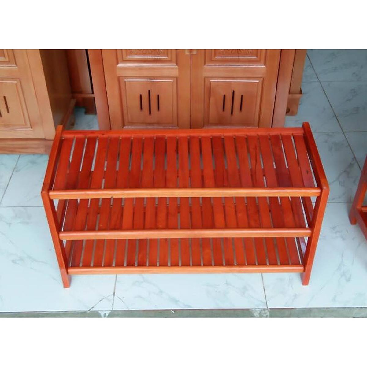 FURNITURE  ធ្នើ3 ជាន់  មុខ  80CM   កម្ម៉ង