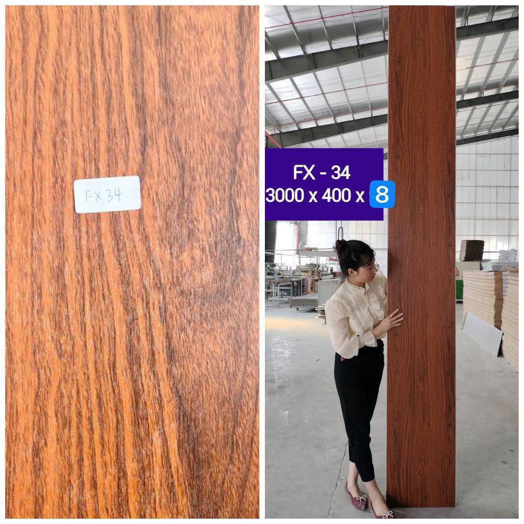PVC -លាត  CODE FX-34  ខ្នាត 3000*400*8L